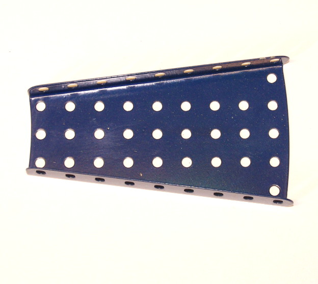 part 54 Meccano blue Flanged Sector Plate