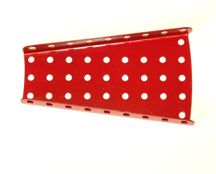 54 Flanged Sector Plate Red