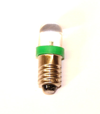 540v LED Bulb Green E10 12 Volt