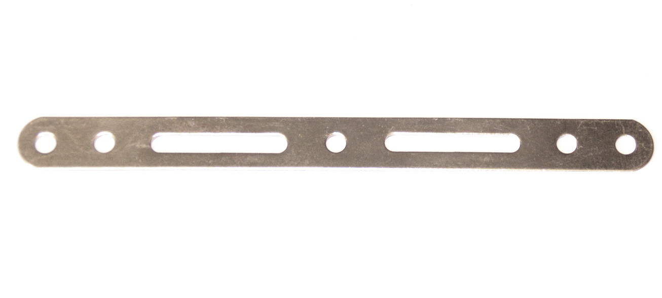 Details about   Meccano Vintage Part 1-ZN-N 1Standard Zinc Strip With 25 Holes 