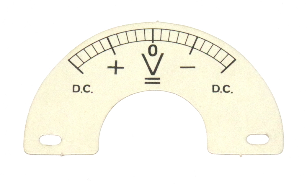 560g Dial Card DC Voltmeter Original