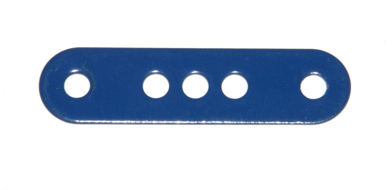 6 Standard Strip 4 Hole 1-3-1 Blue Original