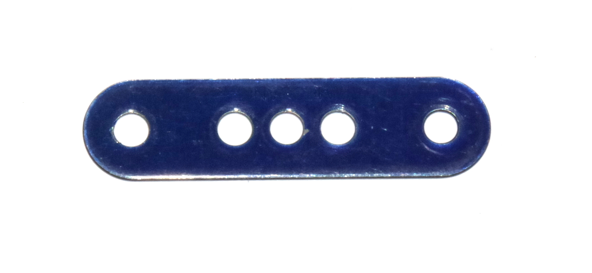 6 Standard Strip 4 Hole 1-3-1 Iridescent Blue Original
