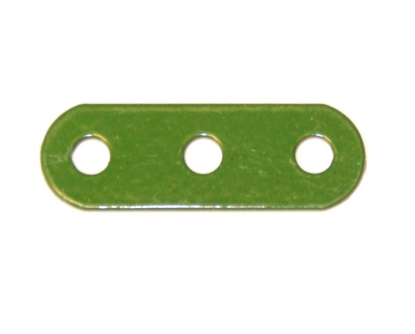 6a Standard Strip 3 Hole Metallus Green
