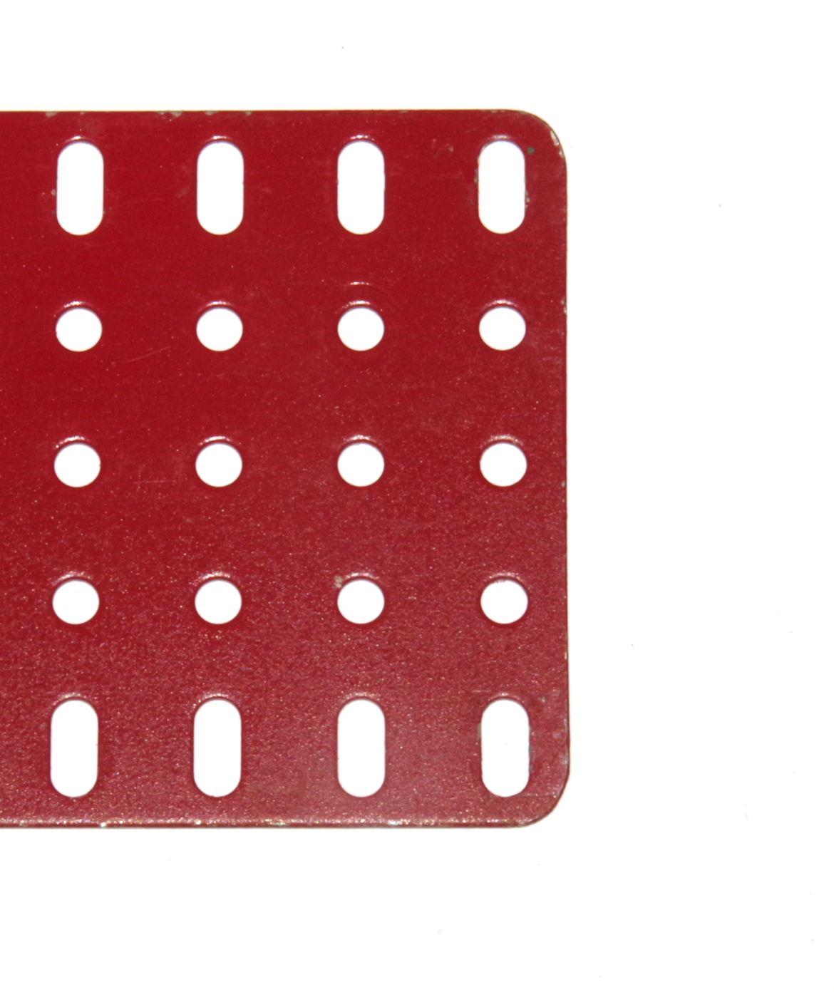 75c Flat Plate 5x25 Hole Red Used