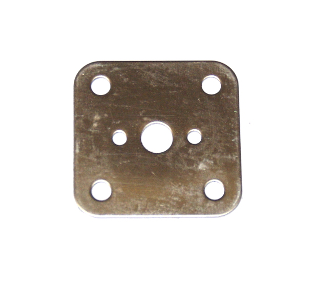 74x Motor Adaptor Plate 3x3 Hole Stainless