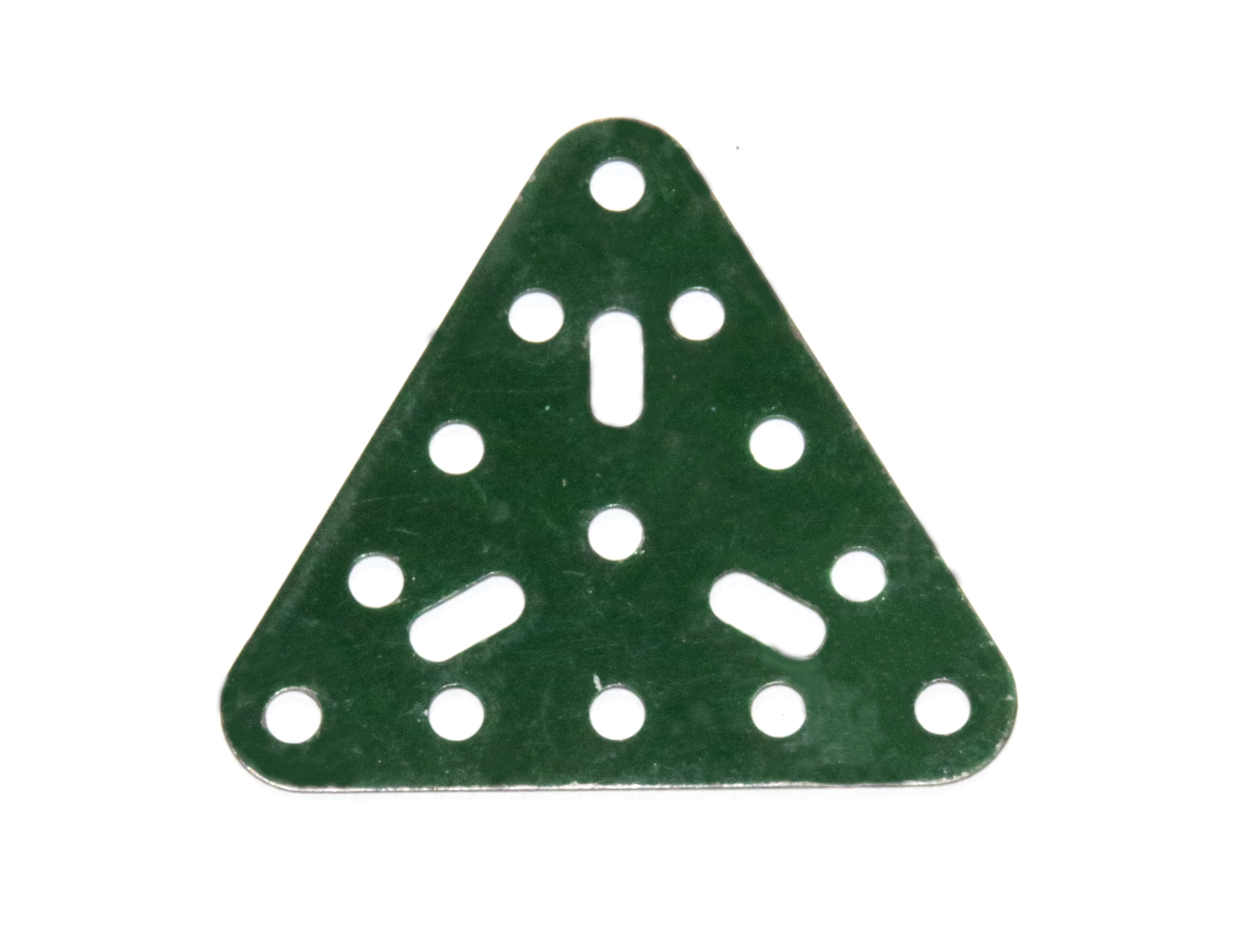 76 Triangular Plate 5x5x5 Dark Green Original