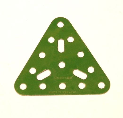 76 Triangular Plate 5x5x5 Mid Green Original