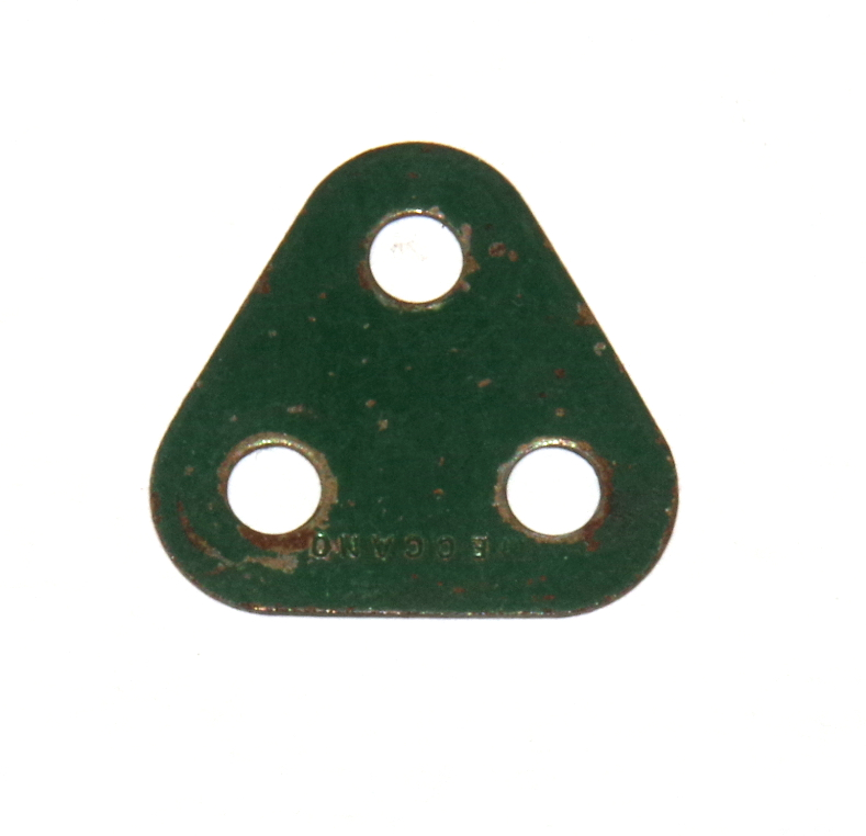 77 Triangular Plate 2x2x2 Dark Green Original