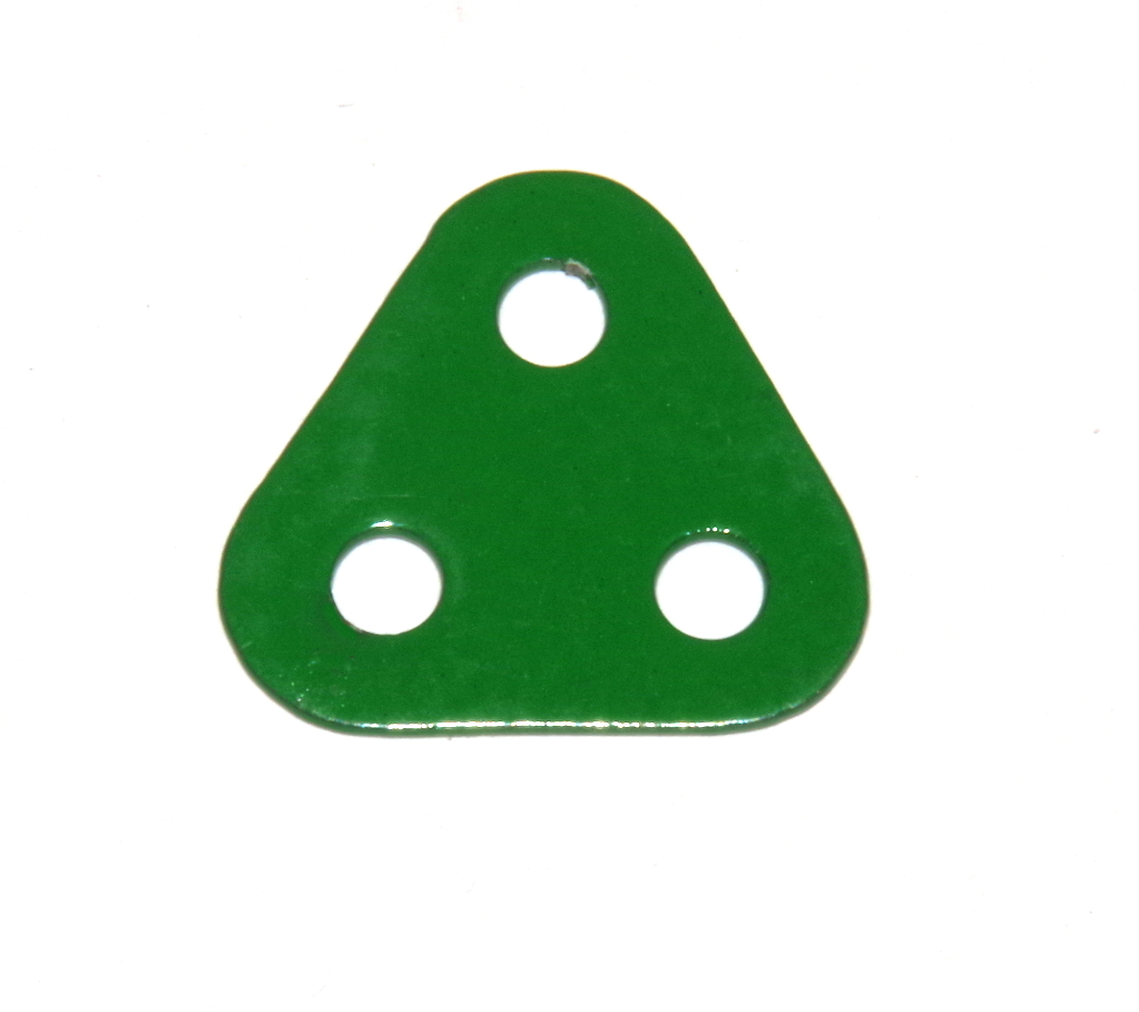 77 Triangular Plate 2x2x2 Light Green
