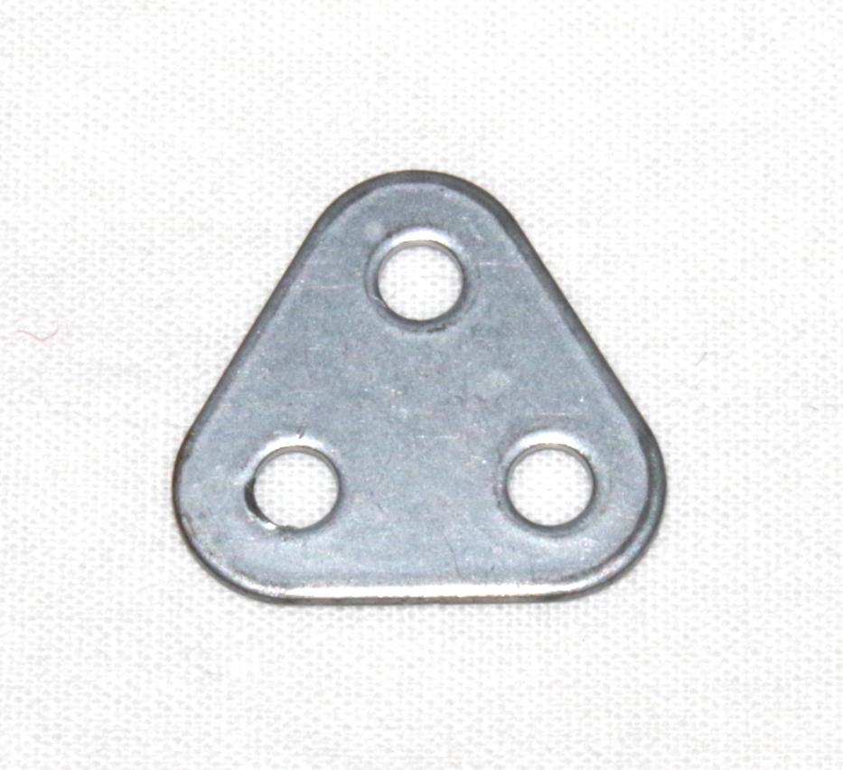 77 Triangular Plate 2x2x2 Silver Original