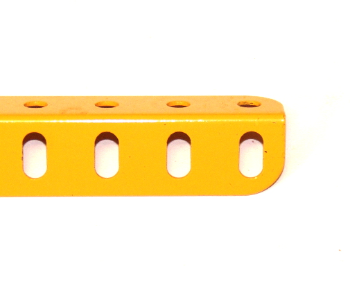 9 2 x Meccano Angle Girder 11 Holes in Crane Set yellow 