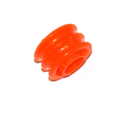 A042 Double Pulley / Rim Orange Plastic Original