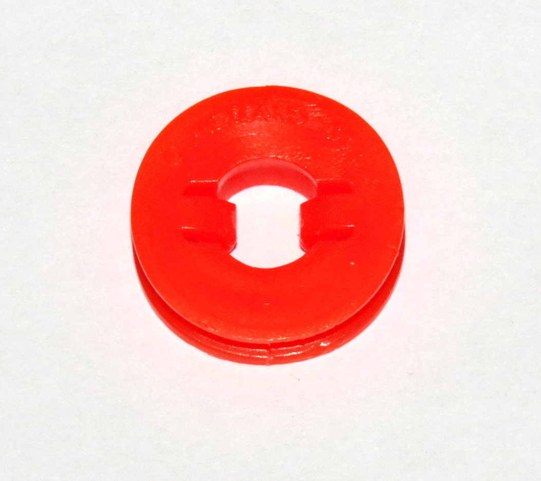 A057 Locking Clip Pulley Red Plastic Original