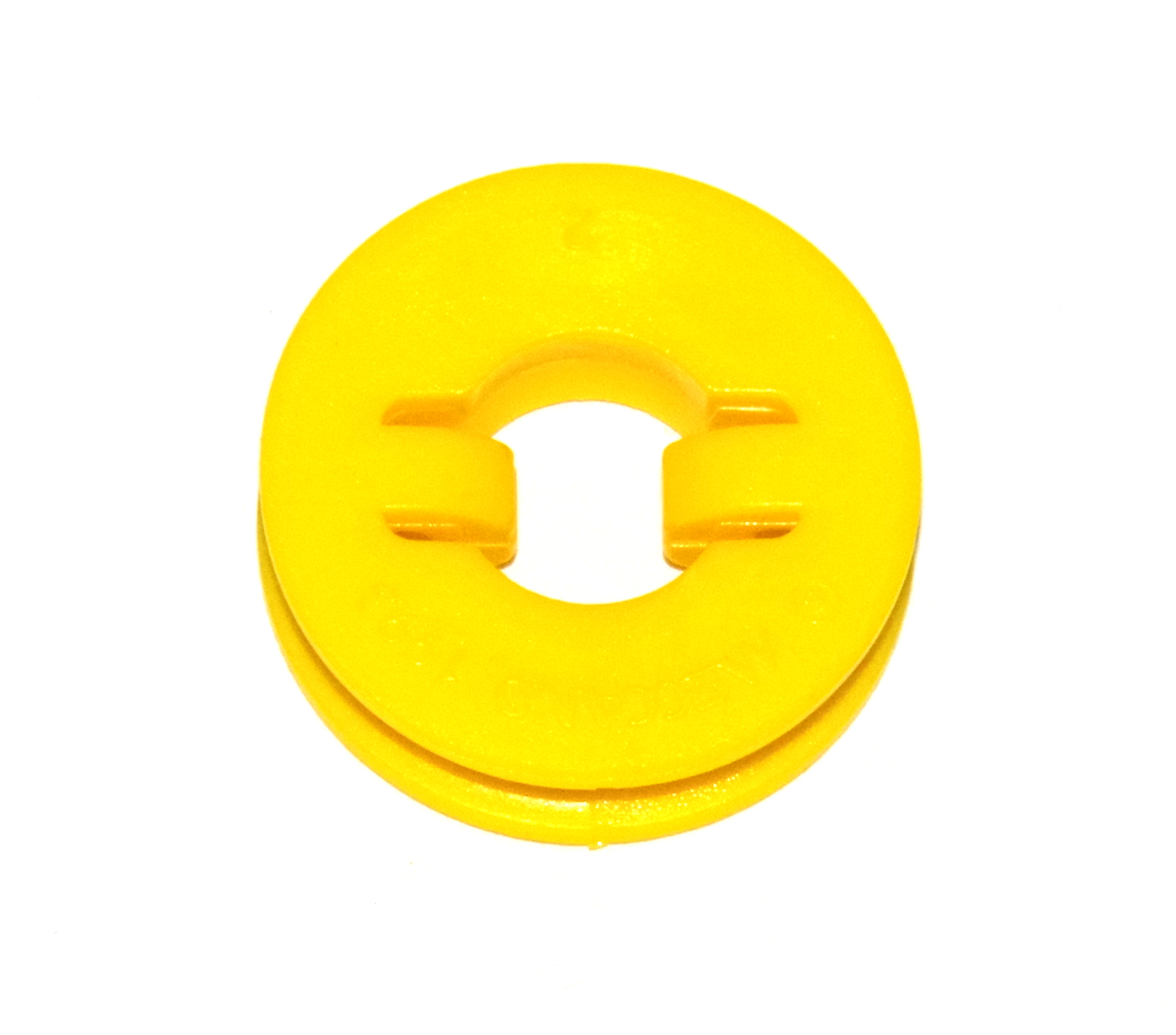 A057 Locking Clip Pulley Yellow Plastic Original