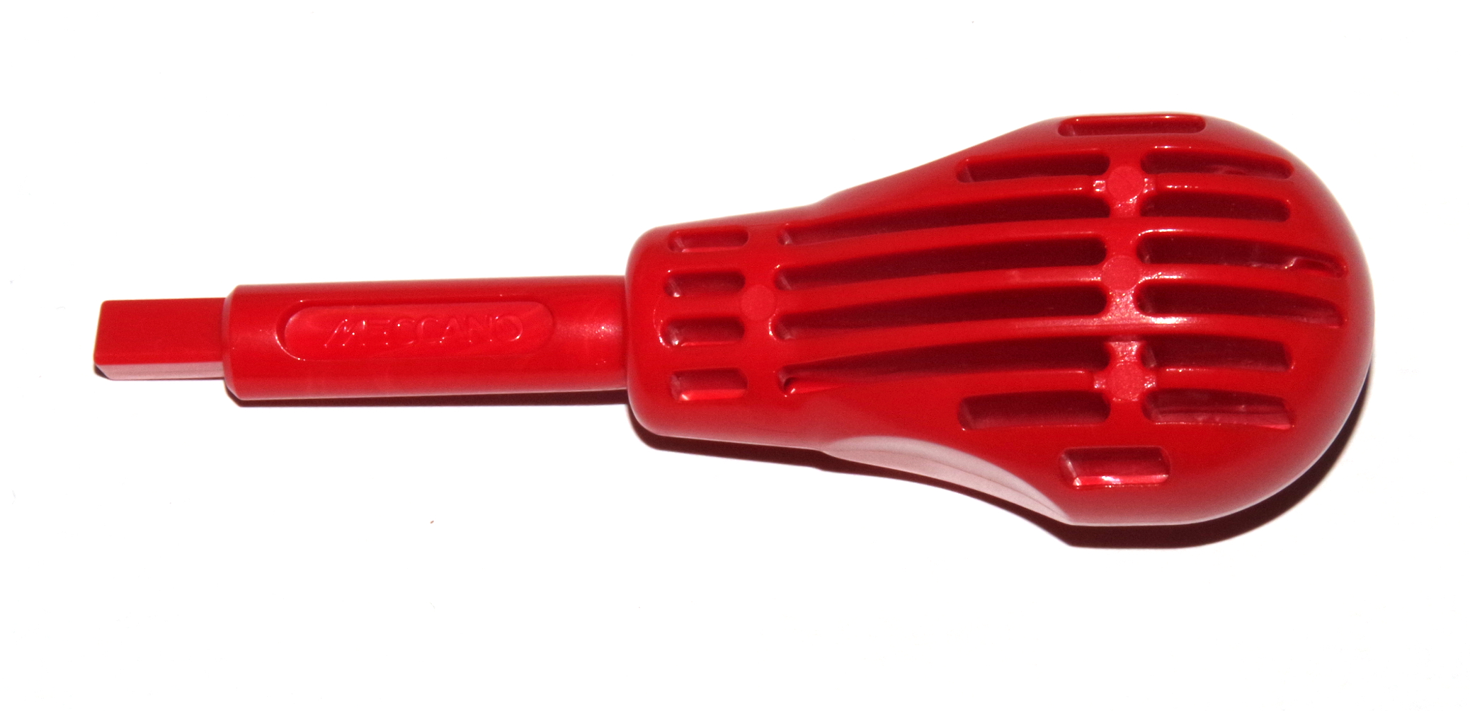 A090 Screwdriver Red Plastic Meccano Junior Original