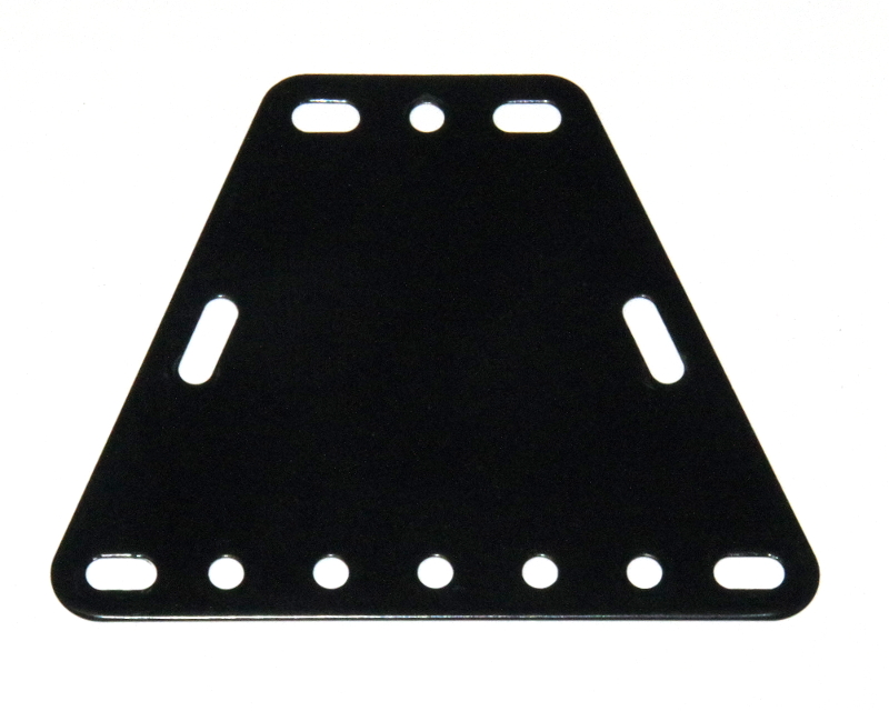 B480 Isosceles Trapezoidal Flexible Plate 3x7 Black Original