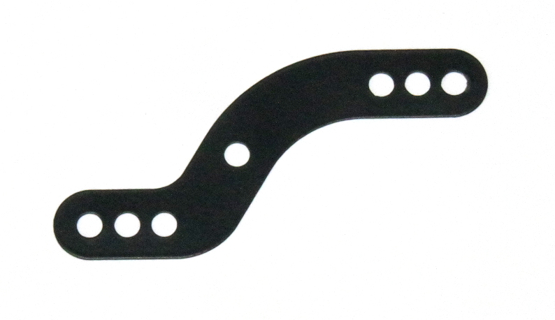 B572 ''S'' Shaped Flexible Strip Black Original