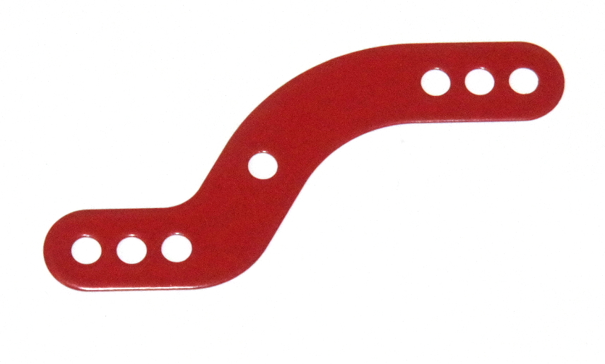 B572 ''S'' Shaped Flexible Strip Dark Red Original