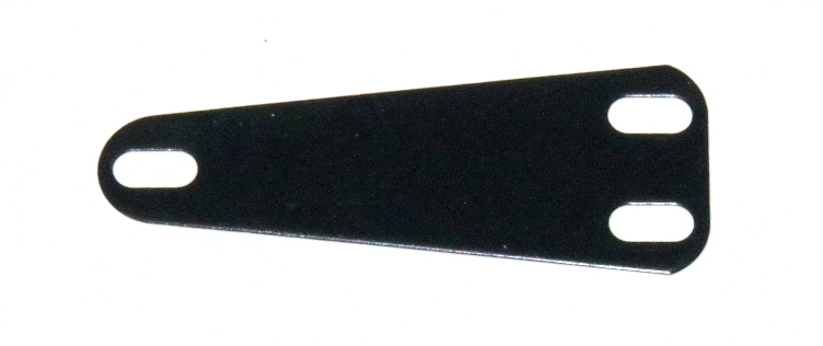 B581 Isosceles Triangular Flexible Plate Black Original