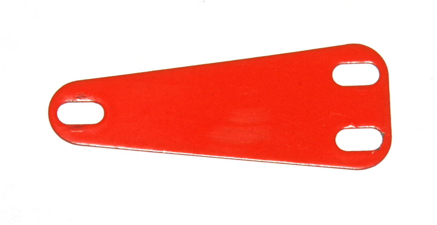 B581 Isosceles Triangular Flexible Plate Orange Original