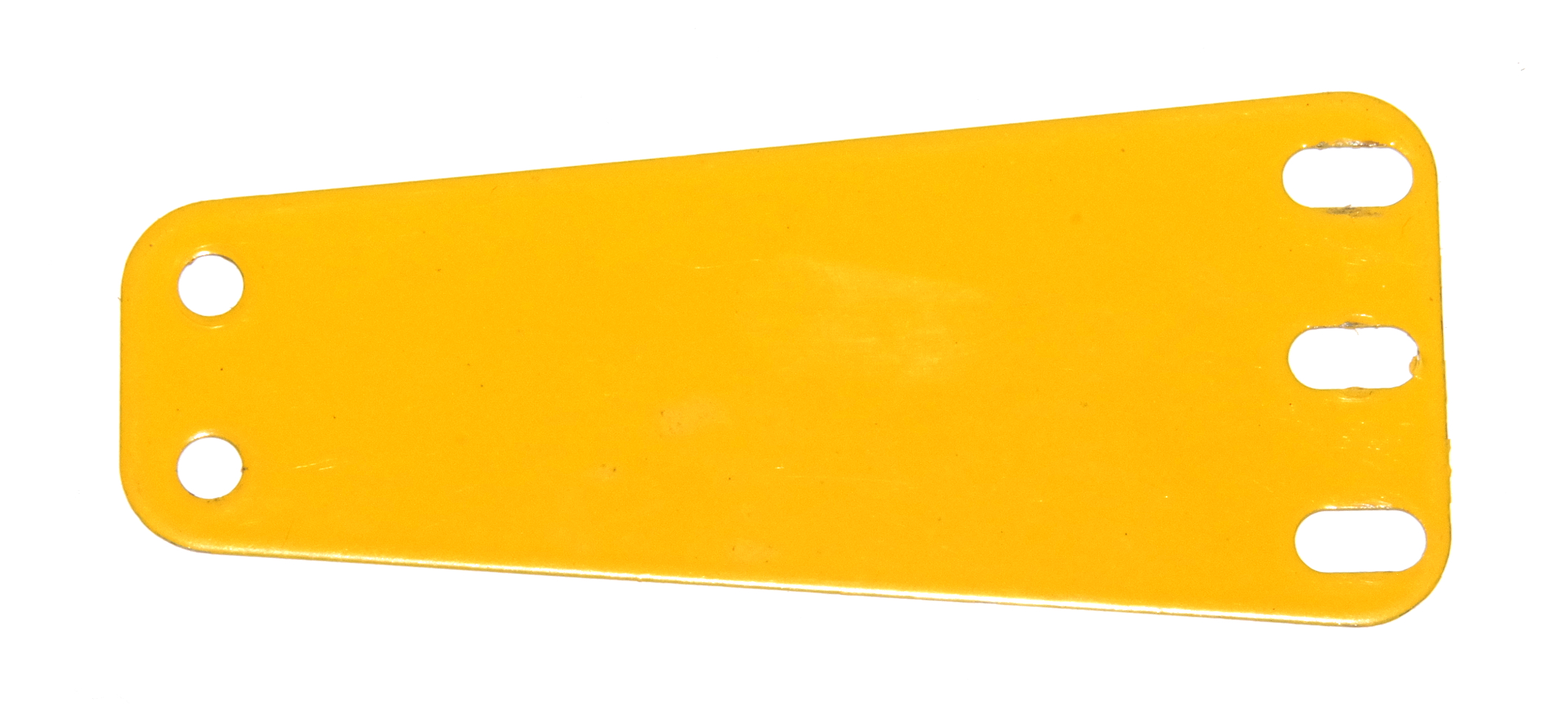 B582 Isosceles Trapezoidal Flexible Plate Yellow Original
