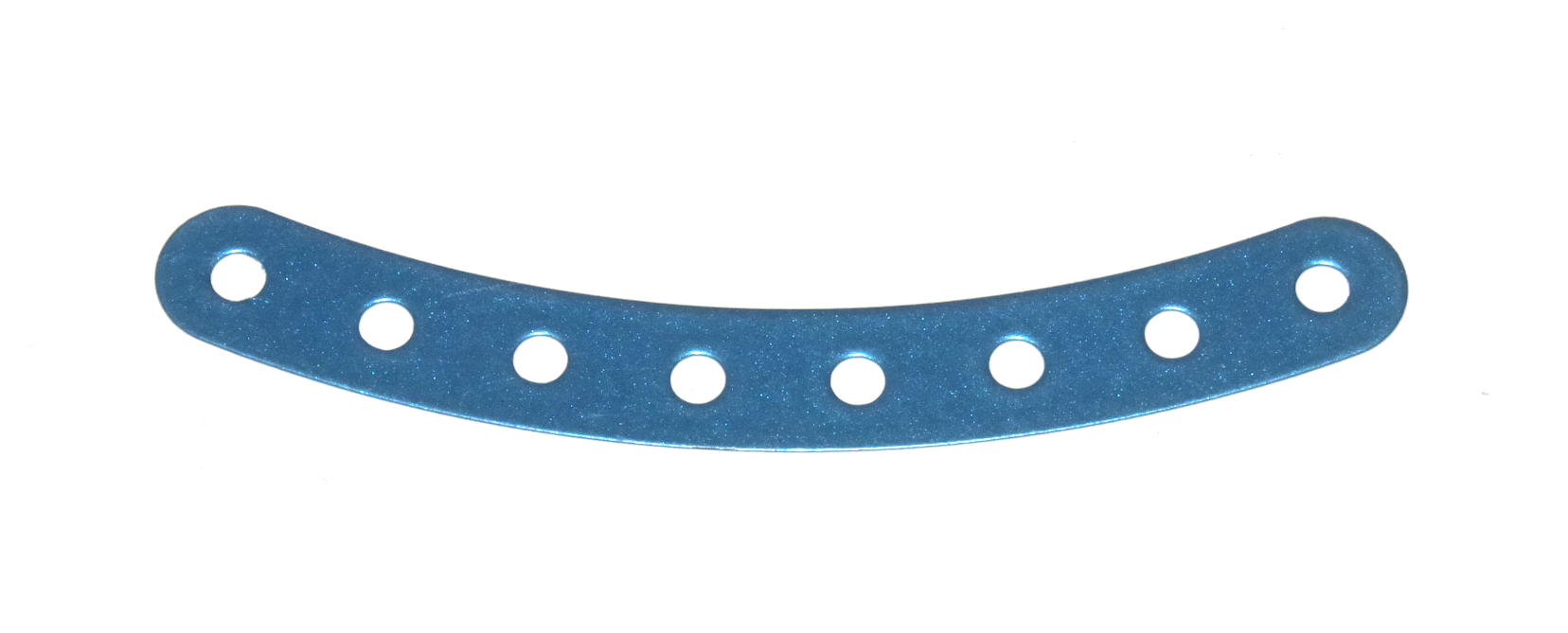 B584 Flexible Curved Strip 8 Hole Light Blue Original