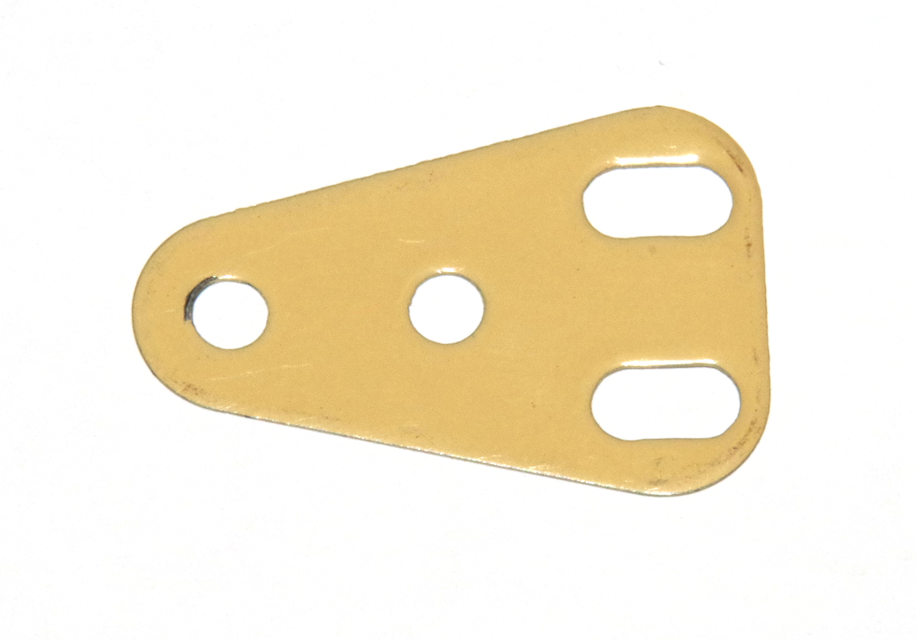 B608 Isosceles Triangular Flexible Plate Cream Original
