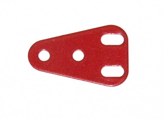 B608 Isosceles Triangular Flexible Plate Dark Red Original