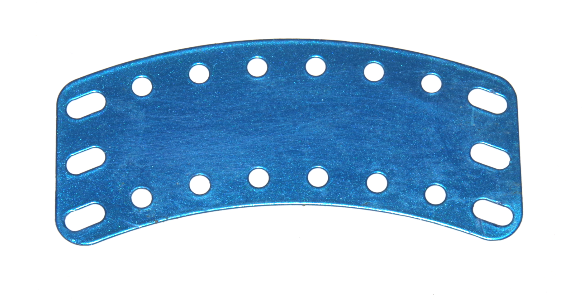 B709 Curved Flexible Plate 8x3 Light Blue Original