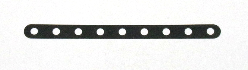 B972 Flexible Narrow Strip 9 Hole Black Original