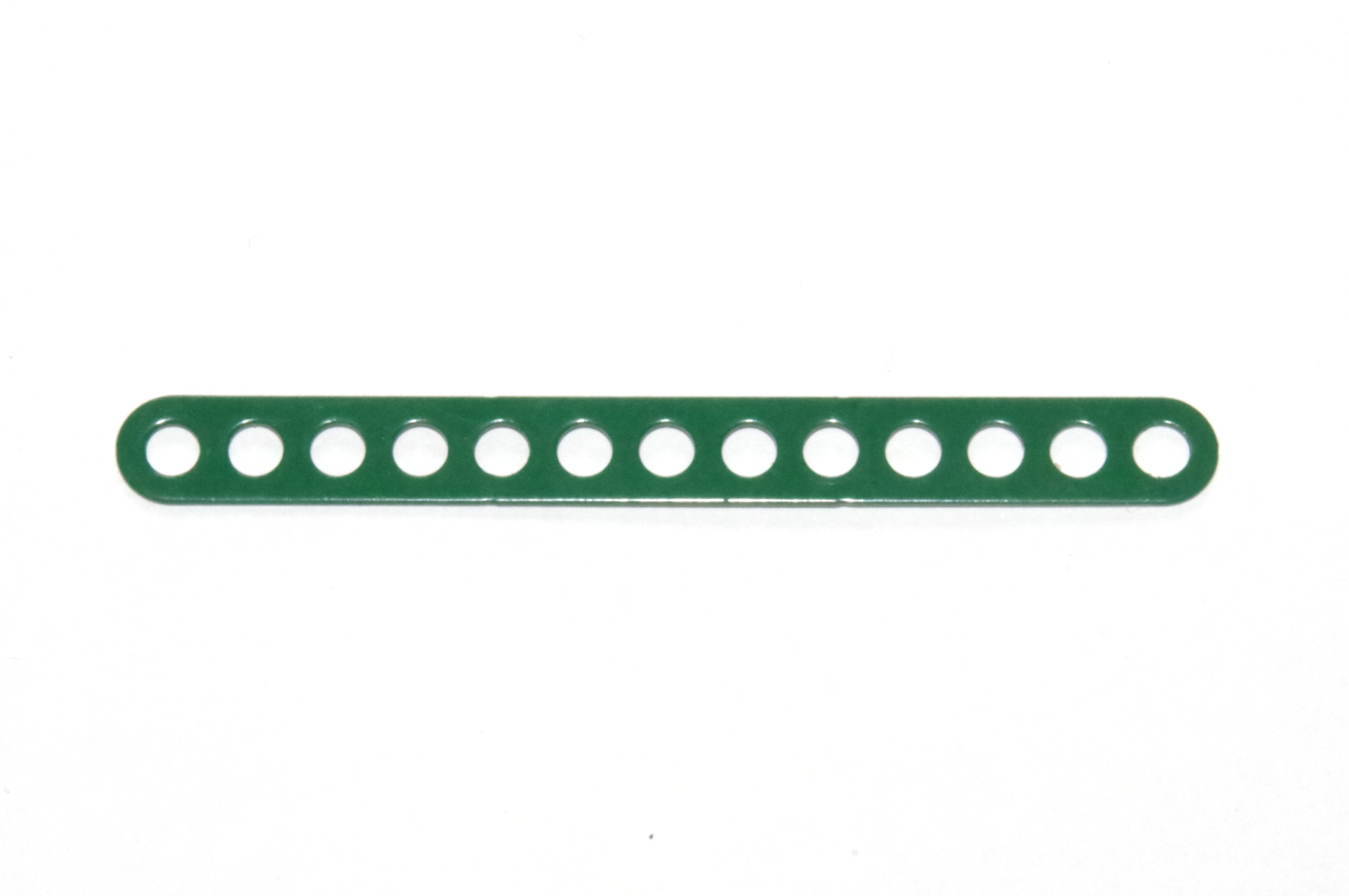 C773 Narrow Connector Strip 13 Hole 3 3/8'' Green Original