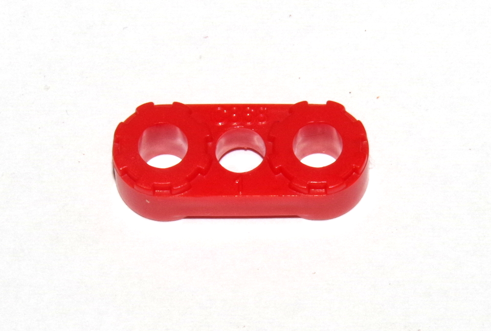 C868 Narrow Plastic Spacer Strip 3 Hole Red Original