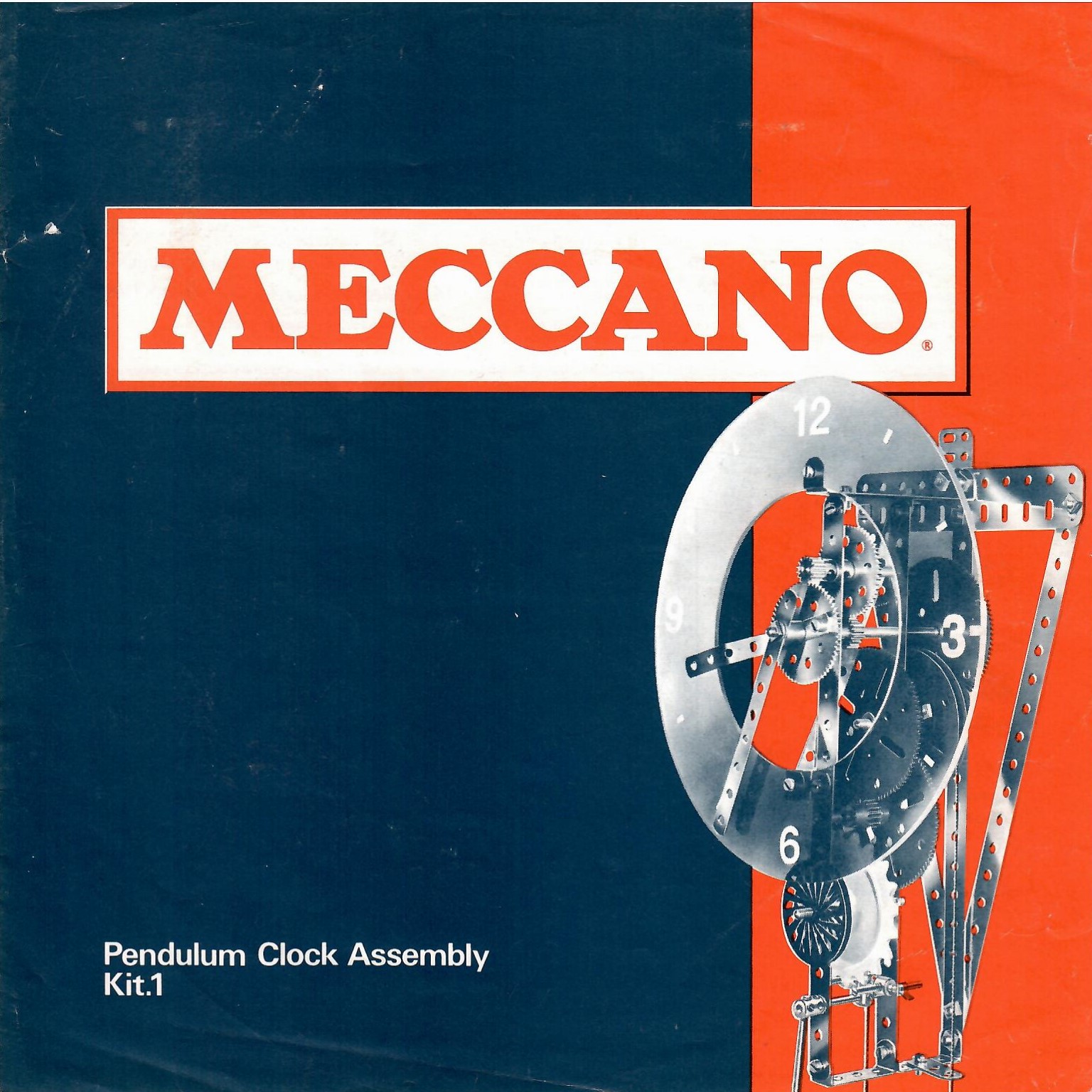 Clock Model Plans CK1 Model Plan Clock Kit Number 1