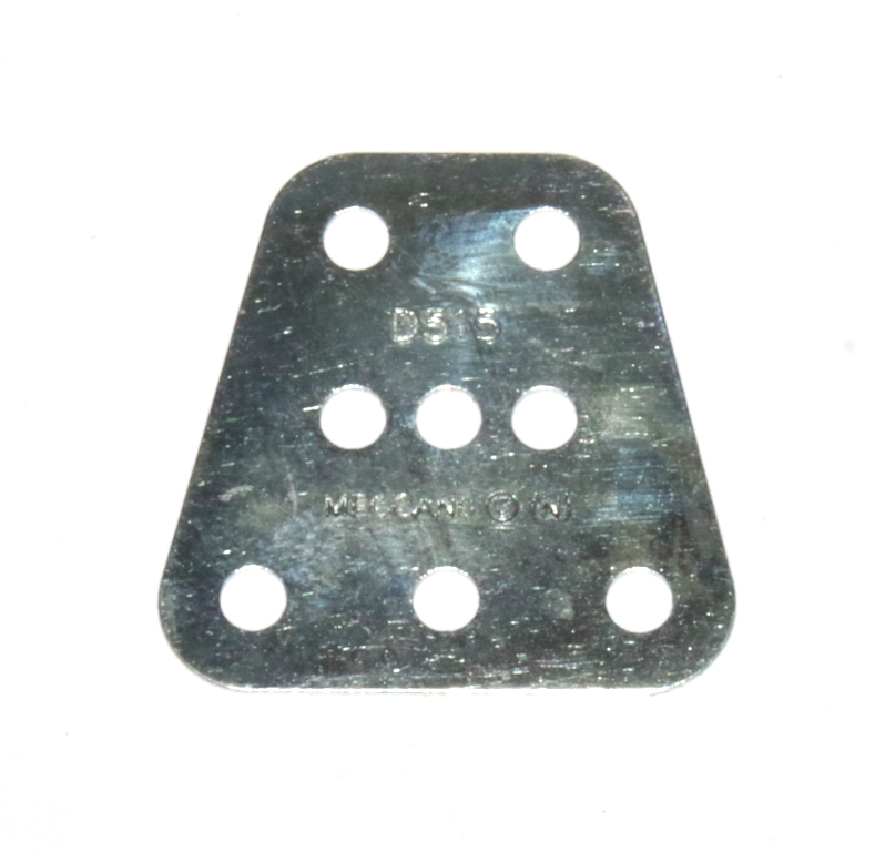 D515 Flat Trapezoidal Plate 3x2 Zinc Original