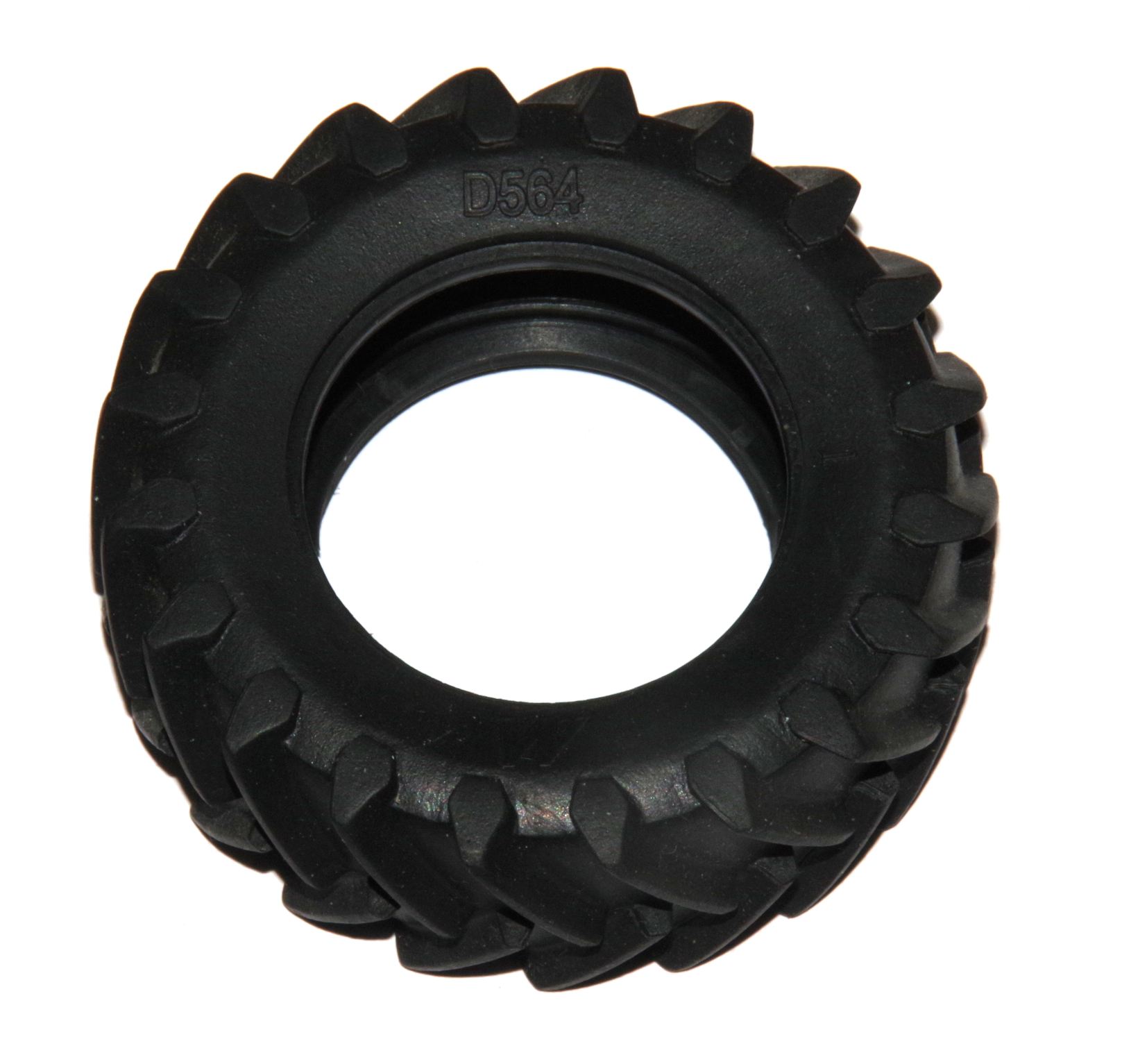 D564 Tractor Tyre Hollow 2½'' x ¾'' Black Original