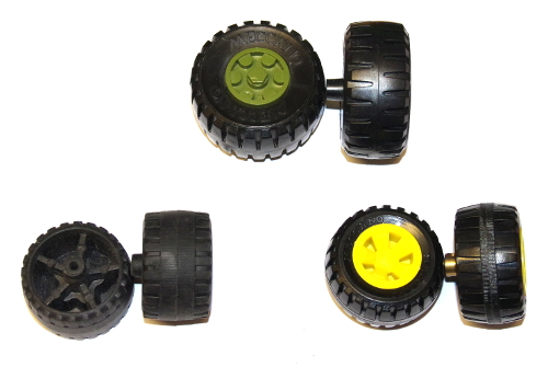 Antique Gilbert Erector Meccano Spoked Wheels with Tires Tyres SALE 7.95 Ea. 